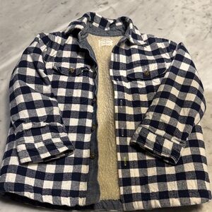 Crewcuts Blue and White Checkered Jacket